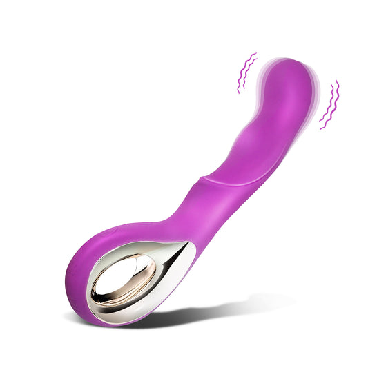 G Spot Vibrator Dildo with 10 Vibartion Modes, Soft Silicone Rechargeable Powerful Vibrating Massager for Clitoral Vagina and Anal Stimulation, Vibrators and adult sex toys